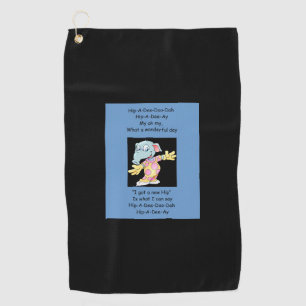 Serviette De Golf Dip-a-Dee-Doo-Dah pour le nouveau Hip