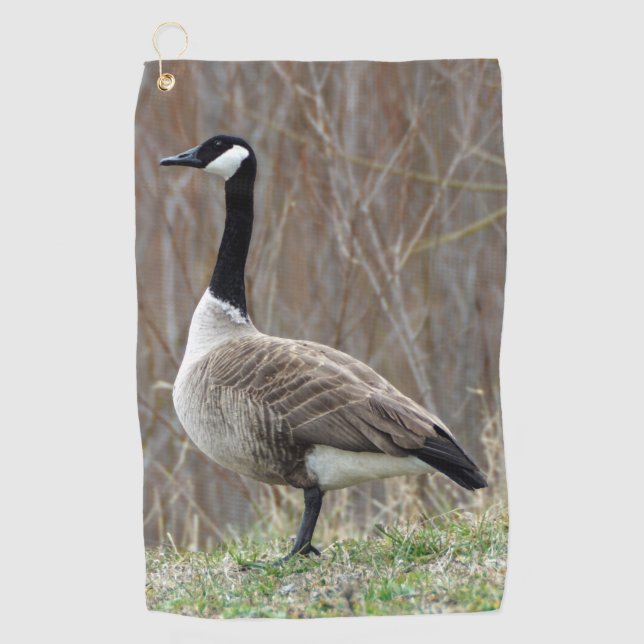 Serviette de golf d'oie (Devant)