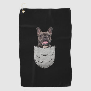 Serviette De Golf Don de chien  Mignons Amoureux de les chiens fran