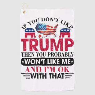 Serviette De Golf Donald Trump