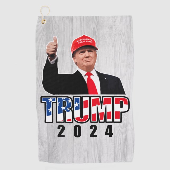 Serviette De Golf Donald Trump 2024 (Devant)