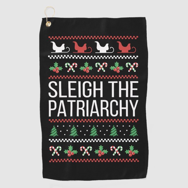 Serviette De Golf Dormir Le Patriarcat II (Devant)
