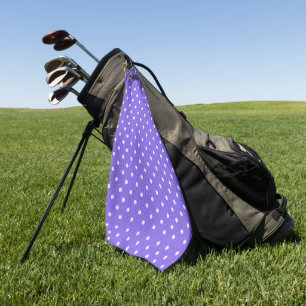 Serviette De Golf Dotty Delple violet
