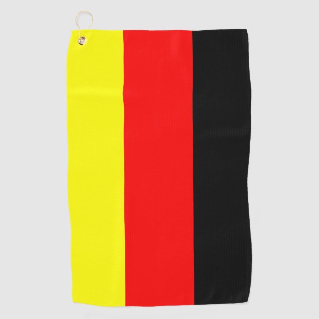Serviette De Golf Drapeau allemand (Devant)