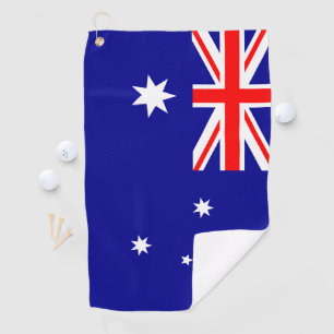 Serviette De Golf Drapeau australien