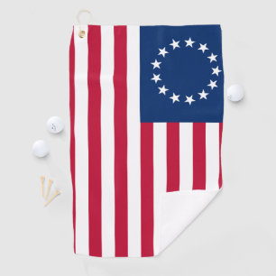 Serviette De Golf Drapeau Betsy Ross Old Glory américain