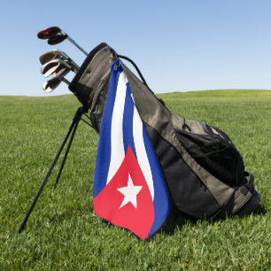 Serviette De Golf Drapeau Cuba