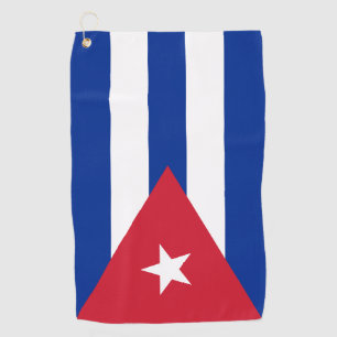 Serviette De Golf Drapeau cubain golf /sports Golf Havana