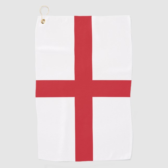 Serviette De Golf Drapeau d'Angleterre Golf Towel (Devant)
