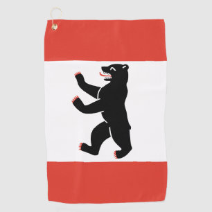 Serviette De Golf Drapeau de Berlin 