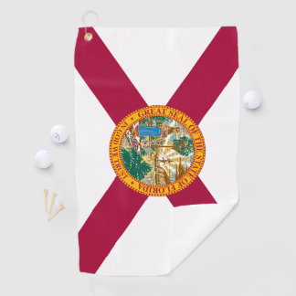 Serviette De Golf Drapeau de Floride