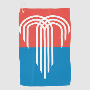 Serviette De Golf Drapeau de Kansas City, Missouri