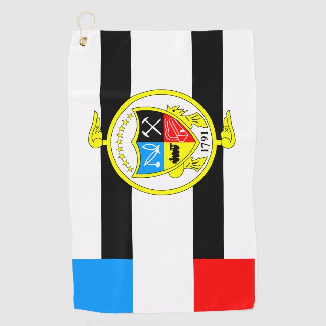 Serviette De Golf Drapeau de Knoxville, Tennessee (Devant)