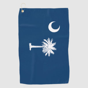 Serviette De Golf Drapeau de la Caroline du Sud