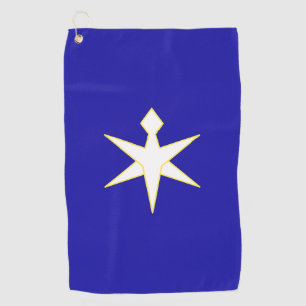 Serviette De Golf Drapeau de la préfecture de Chiba, Japon