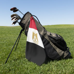 Serviette De Golf Drapeau de l'Égypte