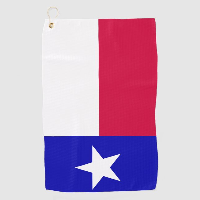 Serviette De Golf Drapeau de l'État du Texas  (Devant)