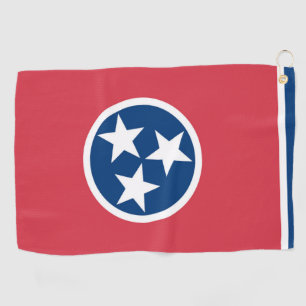Serviette De Golf Drapeau d'État du Tennessee, États-Unis