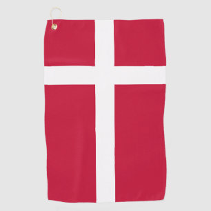Serviette De Golf Drapeau du Danemark