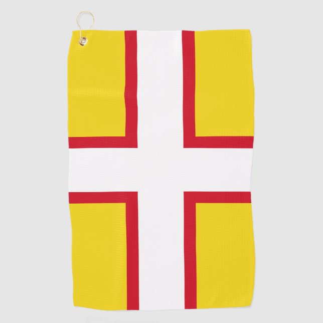 Serviette De Golf Drapeau du Dorset (Devant)