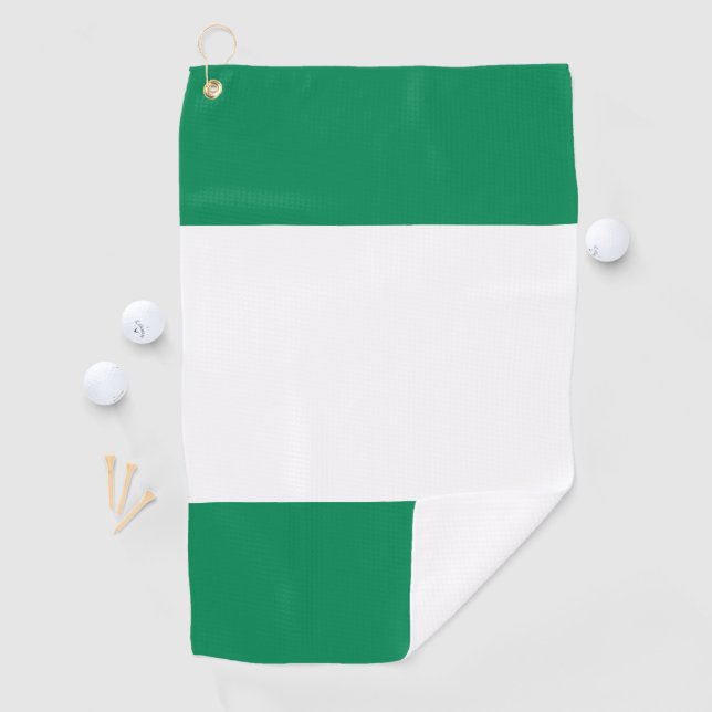 Serviette De Golf Drapeau du Nigeria (En situation)
