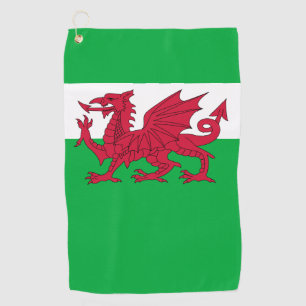 Serviette De Golf drapeau du pays de galles