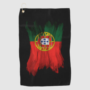 Serviette De Golf Drapeau du Portugal bracelet, drapeau national