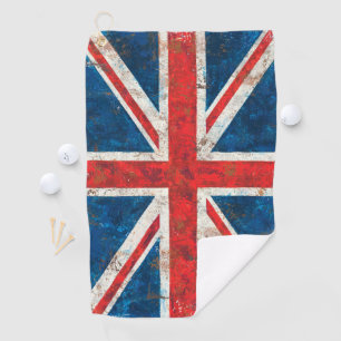 Serviette De Golf Drapeau d'Union Jack Grande-Bretagne Royaume-Uni