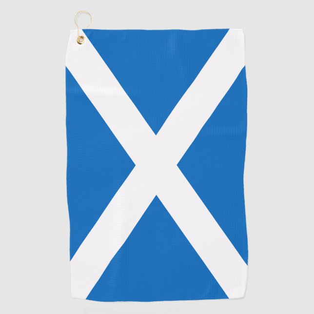 Serviette De Golf Drapeau écossais Golf Towel (Devant)