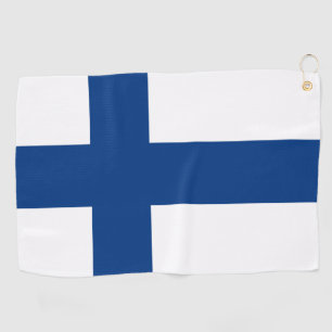 Serviette De Golf Drapeau finlandais & Finlande golf /sports Golf He