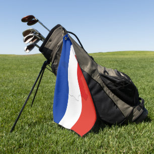 Serviette De Golf drapeau français