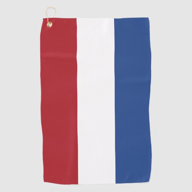 Serviette De Golf Drapeau néerlandais, Hollande, néerlandaise (Devant)