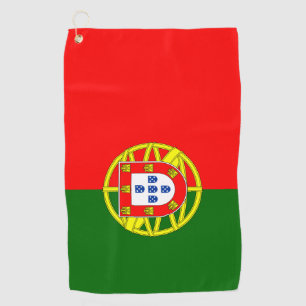 Serviette De Golf Drapeau portugais & golf Portugal /sports Lisbonne