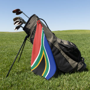 Serviette De Golf drapeau sud-africain