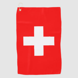 Serviette De Golf Drapeau Suisse