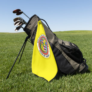 Serviette De Golf Drapeau urbain de Honolulu (Hawaii)