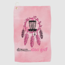 Serviette de golf Dreamcatcher Disk Golf