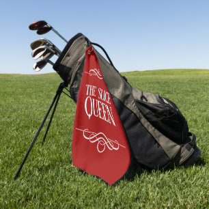 Serviette De Golf Drôle La Reine Des Tranches