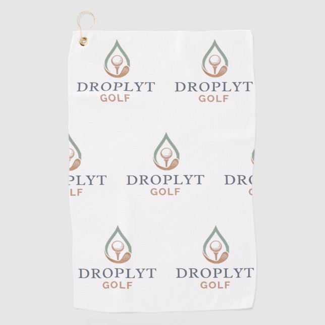 Serviette de golf Droplyt Signature (Devant)