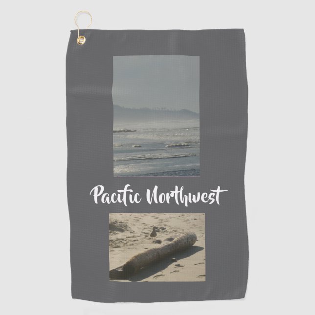 Serviette de golf du Nord-Ouest Pacifique (Devant)