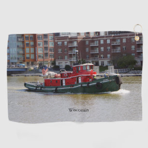 Serviette de golf du Wisconsin