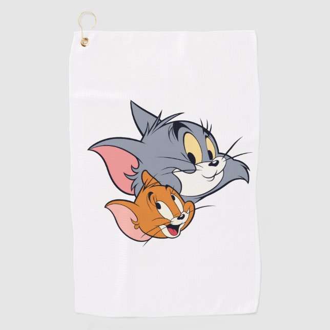 Serviette De Golf Duo de dessin animé drôle  (Devant)