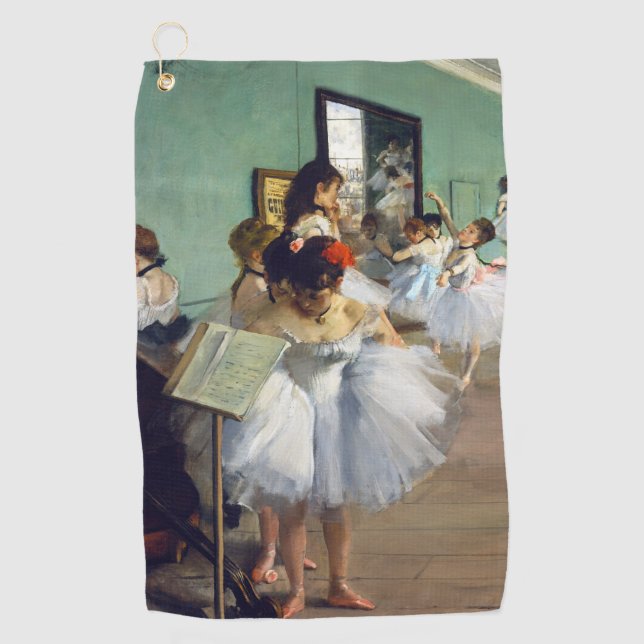 Serviette De Golf Edgar Degas - La Classe de danse (Devant)