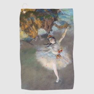 Serviette De Golf Edgar Degas - L'Étoile / Danseur sur scène