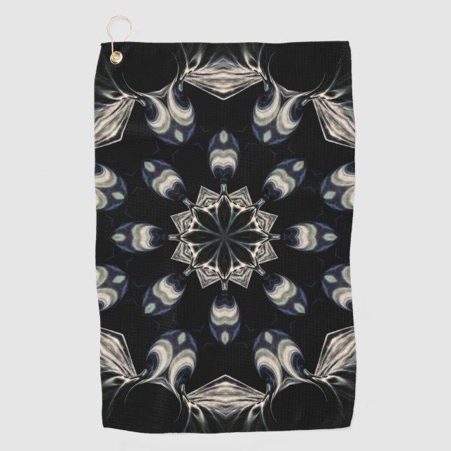 Serviette De Golf Elégant Mandala (Devant)
