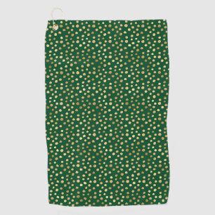 Serviette De Golf Emerald and Gold Safari Series Design 11