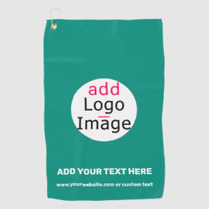 Serviette De Golf Emerald Green Business Chic Custom