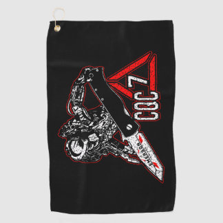 Serviette De Golf Emerson Knives CQC-7 Predator White