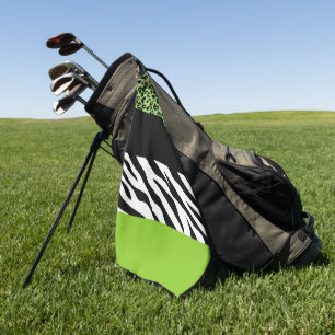 Serviette De Golf Empreinte de léopard, Zebra Print, Poster de anima