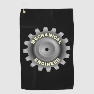 Serviette De Golf Engin mécanique Gray
